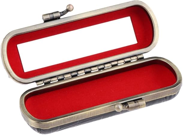 B Blesiya Etui De Rouge à Lèvres Vintage Boîte De Rangement