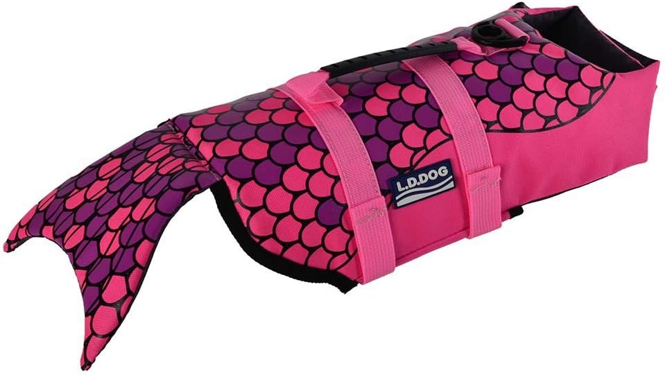 Pet Life Jackets Pet Clothes Dog Swimsuit Adjustable Size Teddy Golden Hair Labrador S, M, L,L [Energy Class A]
