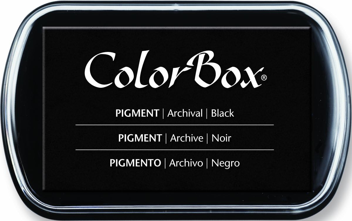 ColorBox Pigment Ink Pad, Black, Pack Of 1