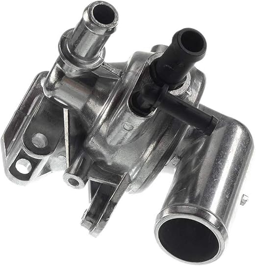 APremium Thermostat Housing Assembly Compatible with Jeep Liberty 20052006 l4 2.8L