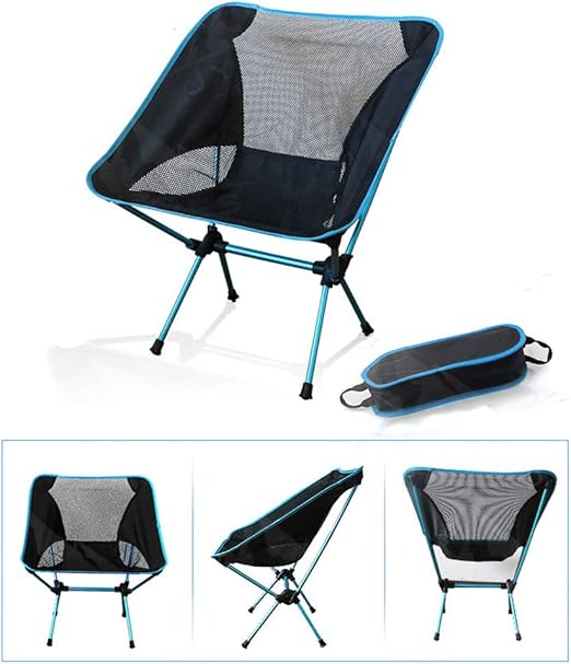 LOVEPET Tragbarer Faltstuhl für Outdoorfalten, Ultralight Moon Chair