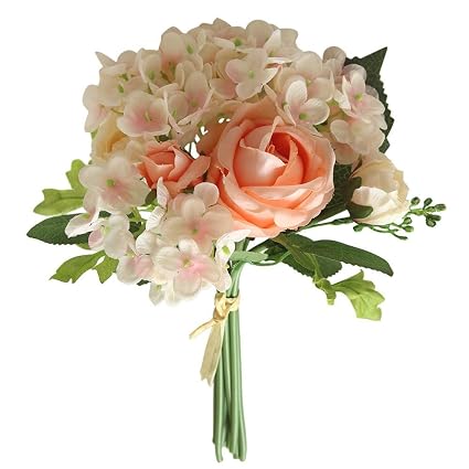 Uevos Artificielle Faux Fleurs élégante Fleur Romantique