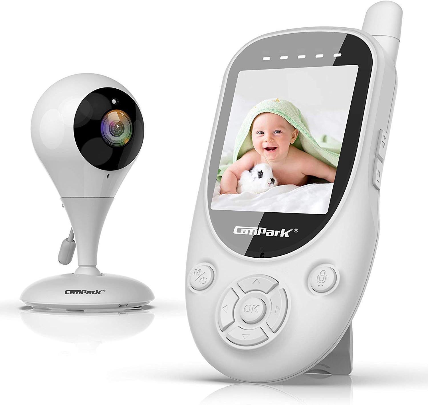 Campark Baby Monitor 2.4GHz Wireless Video Digital Baby Amazon.co.uk