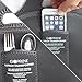 Neoprene Lunch Bag by GOPRENE | GREY | X-LARGE | Insulated Reusable Gourmet Lunch Tote Bags For Women Men Kids With Zipper | Utensil Pocket | 14 x 13 x 6.5 inches