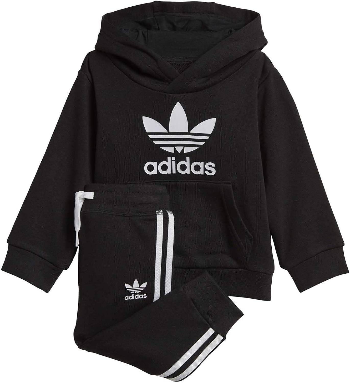 adidas Unisex Baby Trefoil Hoodie Sweatshirt Amazon.co.uk Clothing