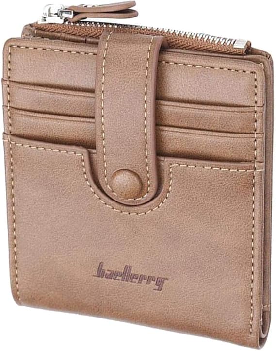 Amazon Co Jp Sharprepublic 二つ折り 財布 メンズ ウォレット カード収納 コイン 小銭入れ ボックス 人工革 柔らかい 全3色 褐色 シューズ バッグ