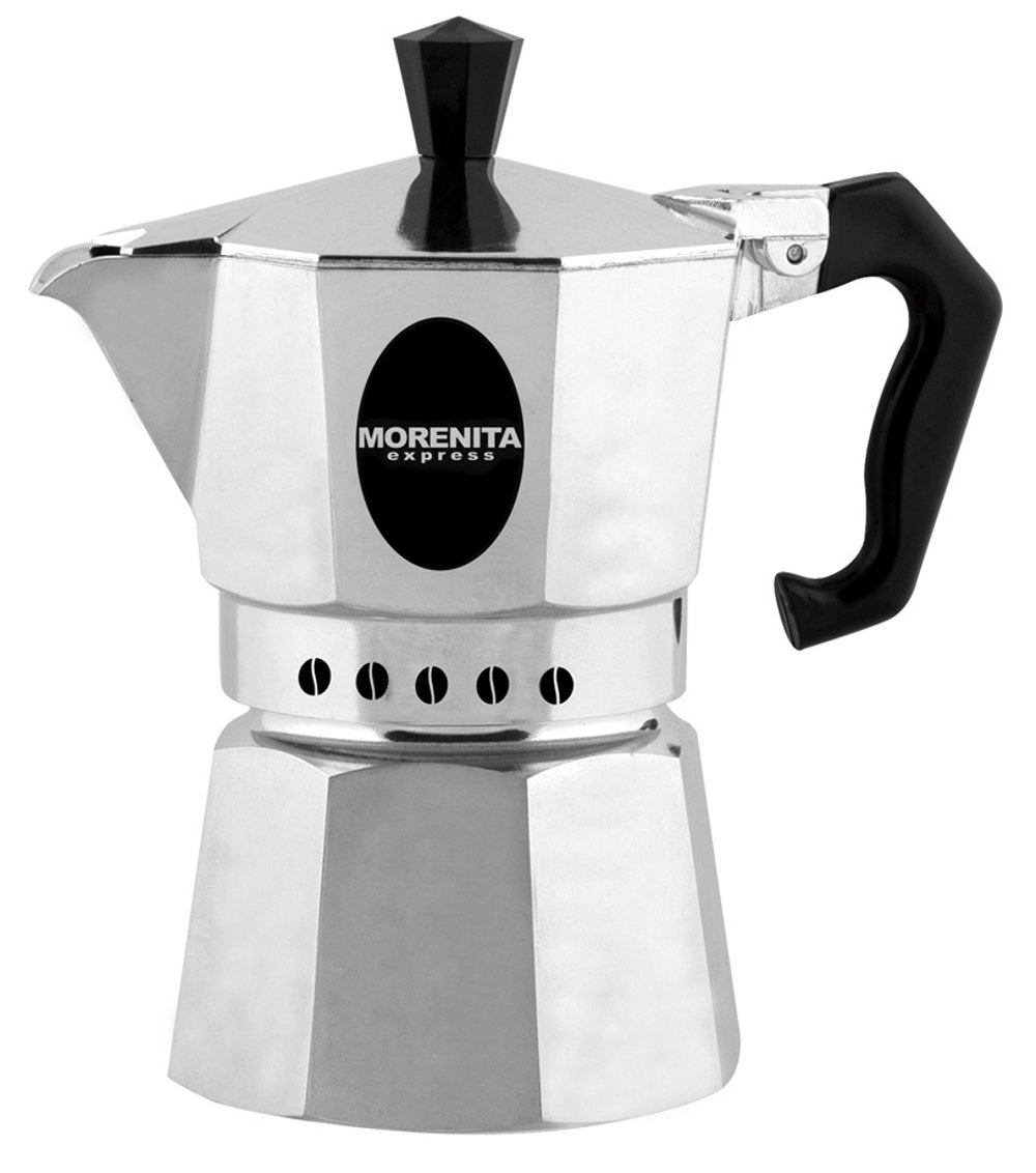 Bialetti Morenita Express Stovetop Coffee Maker Cast Aluminium 3