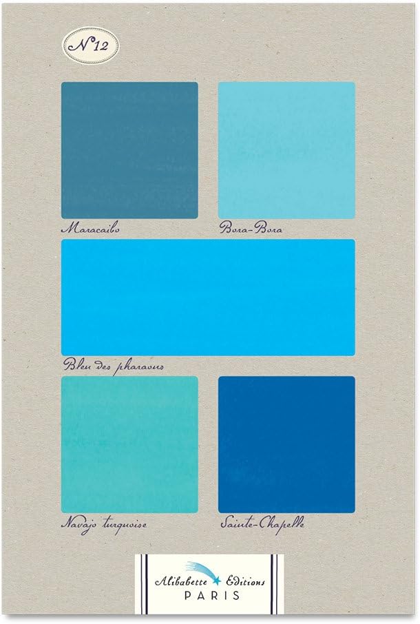 Alibabette Editions Paris Bleus n°12, Art Book, 240 Pages, 8.25 by 5.7 inches
