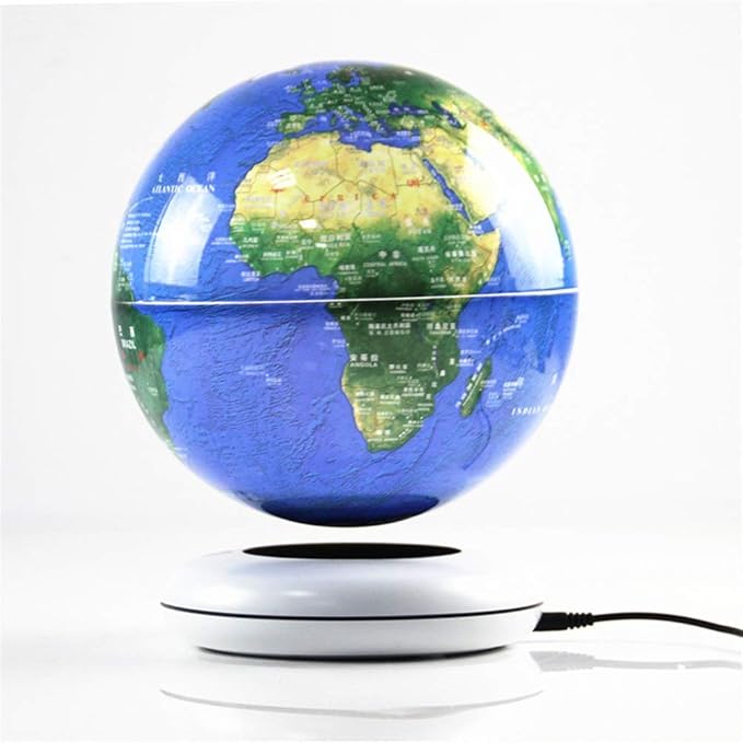 Floating World Globe, Office Desktop Levitating Earth Globe