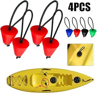 amazon.com: atezch 4pc silicone kayak scupper plug kit