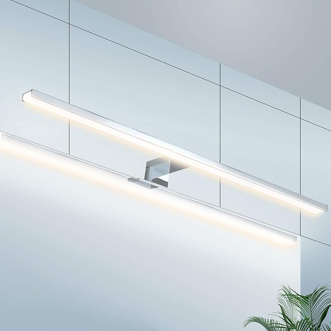 Wowatt Led Mirror Lights Bathroom Over Mirror Lighting Wall Toilet