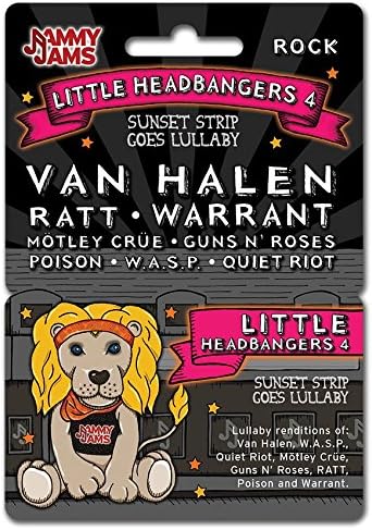 Jammy Jams - Little Headbangers 4: Sunset Strip Goes Lullaby - Download Card