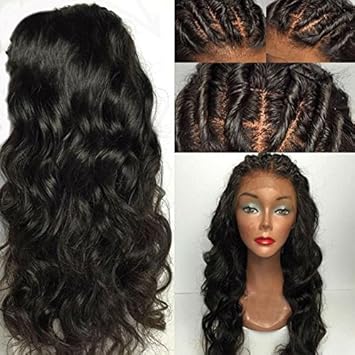 Eva Hair Full Lace Human Hair Wigs For Black Women Brazilian