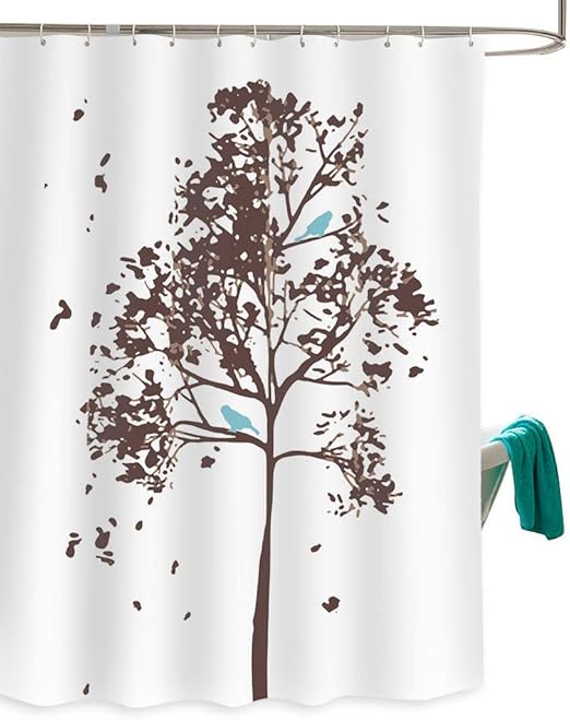 Amazon Com Familydecor Family Decor Tree Polyester Fabric Shower