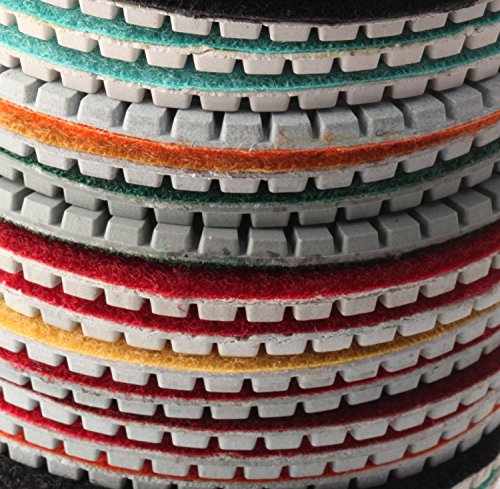 4 Inch 100mm Diamond Grit 30 Polishing Pad 10 Pieces Granite Glass Concrete Sander Marble Counter top Free Priority SHIP