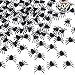 TUPARKA 500pcs Plastic Realistic Spiders Mini Fake Spiders Halloween Party Prank Props for Halloween Party Fool's Day Decorations, Black