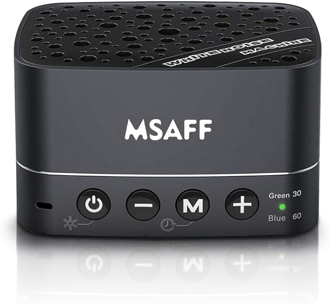 White Noise Sound Machine MSAFF Portable Sound Machine