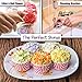 109 Pcs Russian Piping Tips Set - Cake Decorating supplies Gift Box With 109 Baking Supplies Set +22 Icing Nozzles+25 Cupcake Cups +50 Frosting Pastry Bags +5 Brushes+3 Couplers +User Guide & Rose Kit