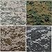 4 Pack - Jumbo Bandanas Digital Camouflage Cotton Military Headwraps 27