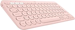 Logitech K380 Multi-Device Wireless Bluetooth Keyboard - Rose