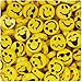 BEADTIN Expressions 13mm Picture Beads - Bright Yellow with Black (30pc)