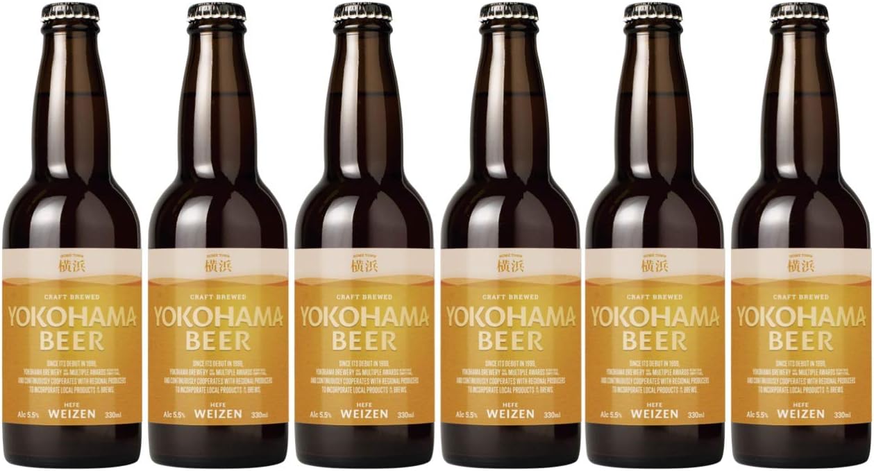 Amazon Co Jp 横浜ビール ヴァイツェン 330ml 6本セット ギフトセット Yokohama Beer 食品 飲料 お酒