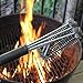 Expert Grillers - Barbecue Grill Brush - Perfect for your Char-Broil Grill - 3 in 1 Stainless Steel Bristles - Perfect Cleaner for Grill Cooking Grates and Racks