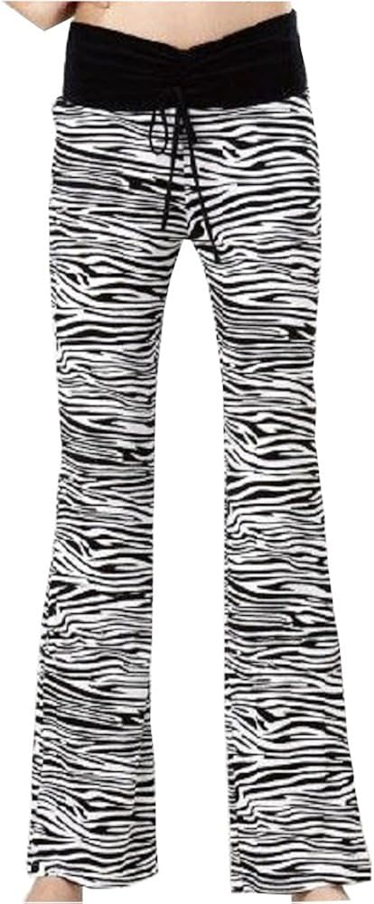 zebra yoga pants