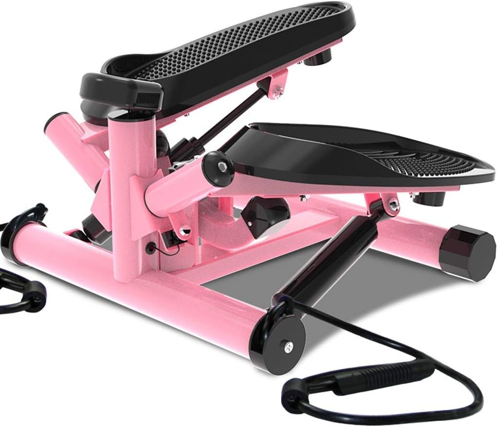 Mini Stepper Per Casa Con Fasce Di Resistenza - Capacità 150 Kg, Silenzioso, Display LCD