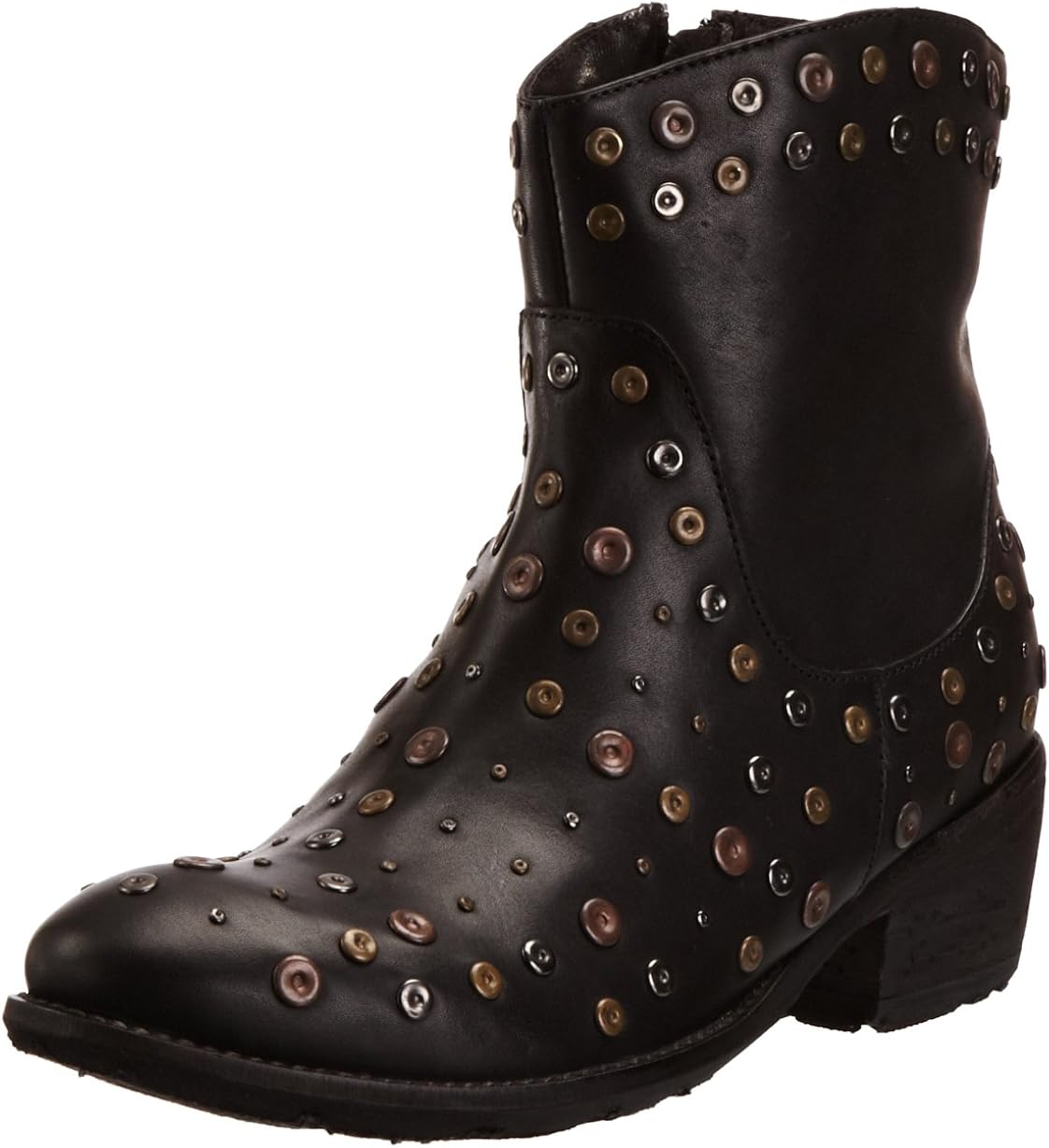 bronx studded ankle boots