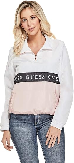 guess pullover windbreaker
