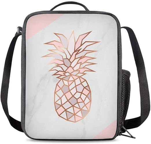 pineapple backpack and lunch box