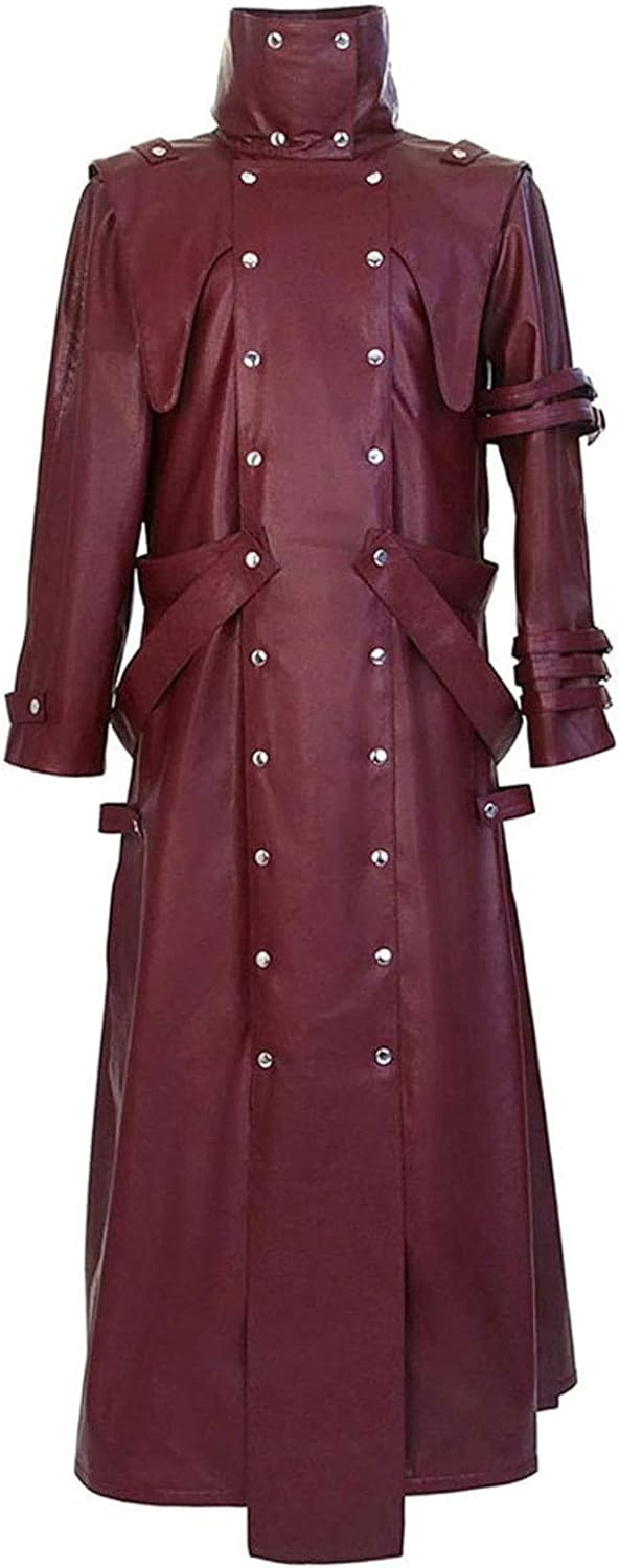 red trench coat amazon