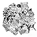 DreamerGO Cool Graffiti Stickers 60 Pieces Various Car Motorcycle Bicycle Skateboard Laptop Luggage Vinyl Sticker Graffiti Laptop Luggage Decals Bumper Stickers