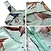 Minifaceminigirl Women's Elegant 1950s Vintage Bird Print Rockabilly Swing Dress