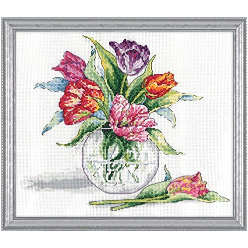 Design Works Tulips Counted Cross Stitch Kit