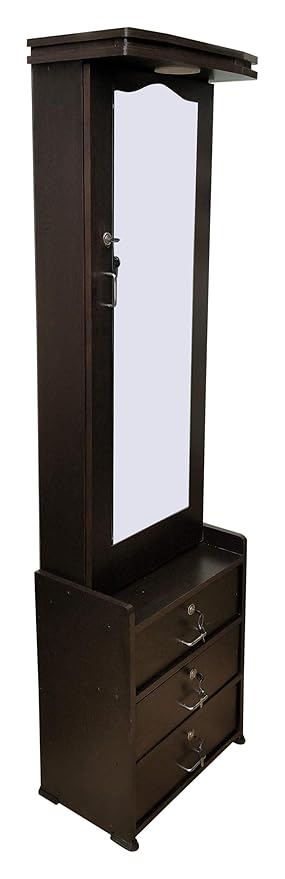 Hudsons Beuza Dressing Table in Dark Walnut Color