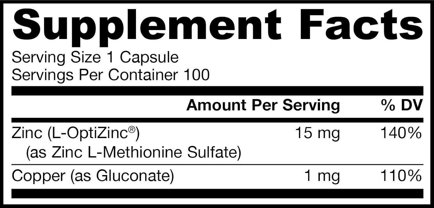 Jarrow Formulas Zinc Balance 15 mg, Supports Immune and Antioxidant Protection, 100 Caps: Health & Personal Care