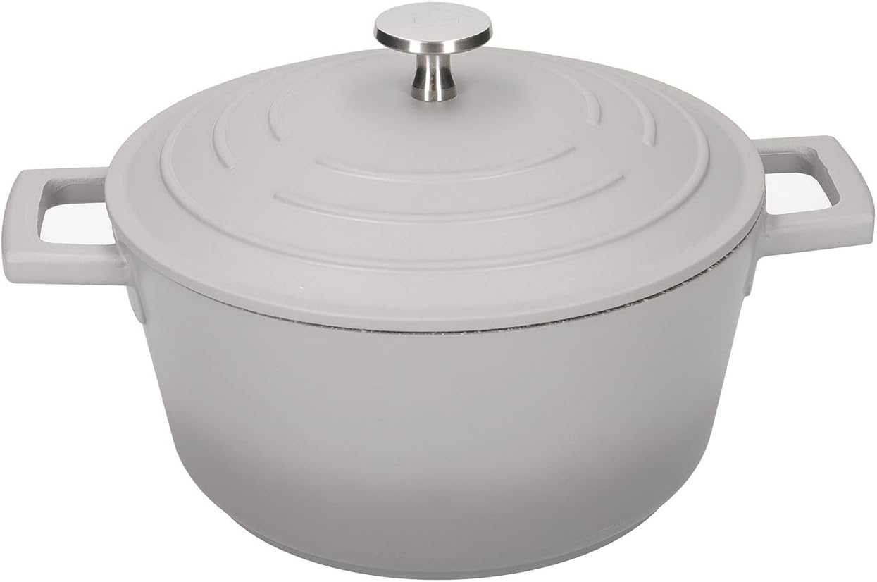 MasterClass Lightweight Casserole Dish with Lid, Induction Hob/Oven