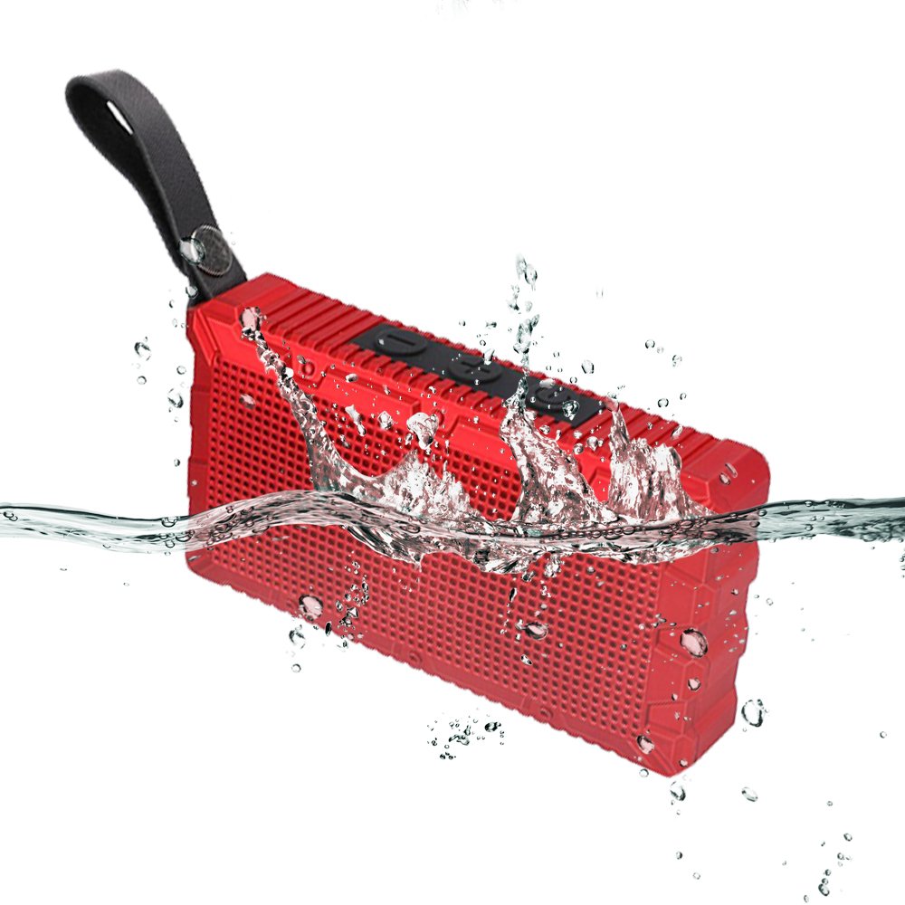 YILON Mon Président F011 Portable Bluetooth Haut-Parleur Portable Extérieure Haut-Parleur Étanche Haut-Parleur Mini Haut-Parleur 5W IP67 étanche Convient pour le voyage, mains libres, compatible avec Android, Windows, Haut-parleurs sans fil