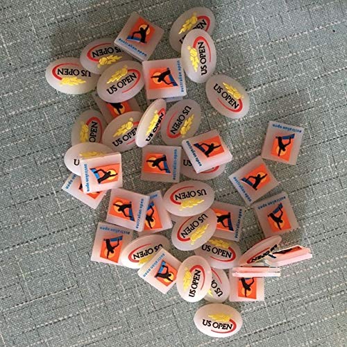 BeesClover 1 pc US/AUS Open Silicone Tennis Damper Shock Absorber to Reduce Tenis Racquet Vibration Dampeners US Open 1 pc