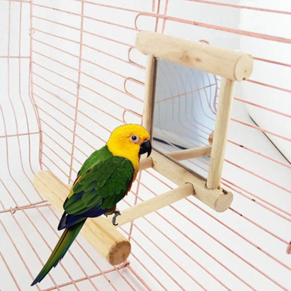 Bluelans Bird Swing, Parrot Cage Toys, Swing Hanging Play