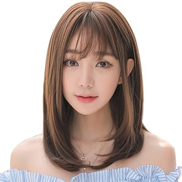 Amazon Com Bnmy Female Wig Pear Flower Head Air Heat Resistant