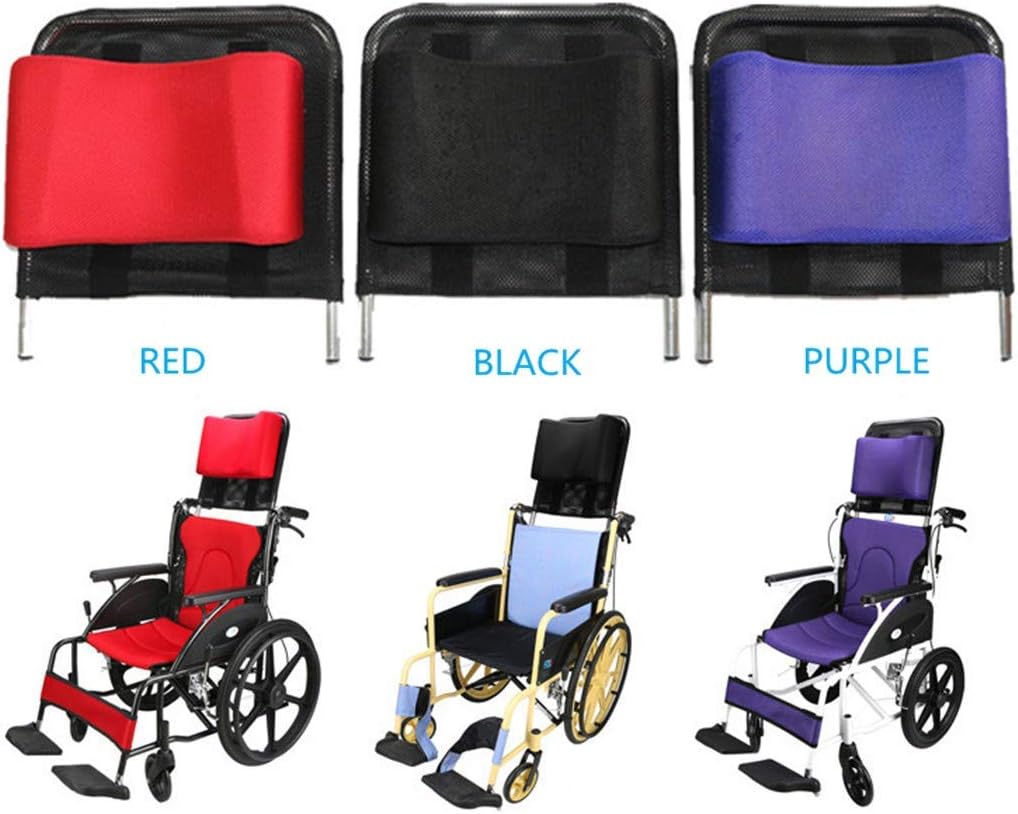Huapa Wheelchair Headrest Backrest,Headrest Neck Support Comfortable Seat Back Cushion U Type Pillow Adjustable Angle Low Repulsion Breathable Universal Wheelchair Accessories Toilet Chair(Black): Health & Personal Care