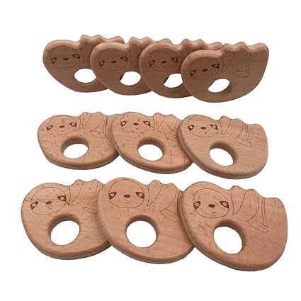 sloth teething toy