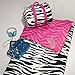 3C4G Reversible Sleeping Bag, Zebra-Licious