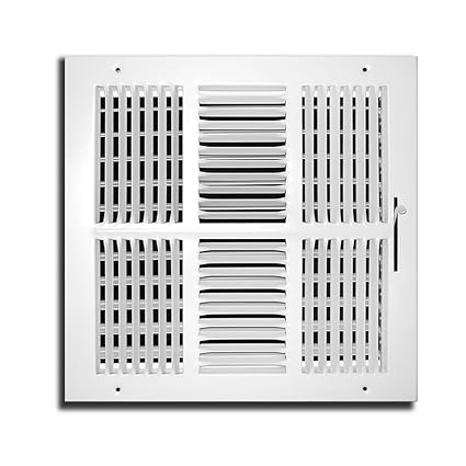 Truaire 4 Way Supply Ceiling Register Grille 8 X 8 Inch