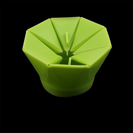 Lalang silicona bol de palomitas para microondas, plegable ...