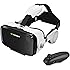 VR Headset, ELEGIANT 3D VR Glasses, Virtual Reality Headset Built-in Headphone with Remote Control, Compatible with iPhone 6 / 6s /6 Plus/5s/5 Samsung S7/S6 and Other 4.0''-6.0'' Smartphones