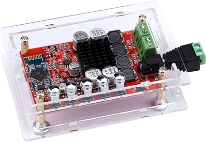 Rankomu Scheda Amplificatore Bluetooth, XH-A150 Scheda Amplificatore Bluetooth Digitale 10W Parti Audio A Doppio Canale Ricaricabili per Scheda Altoparlanti Wireless Fai da Te